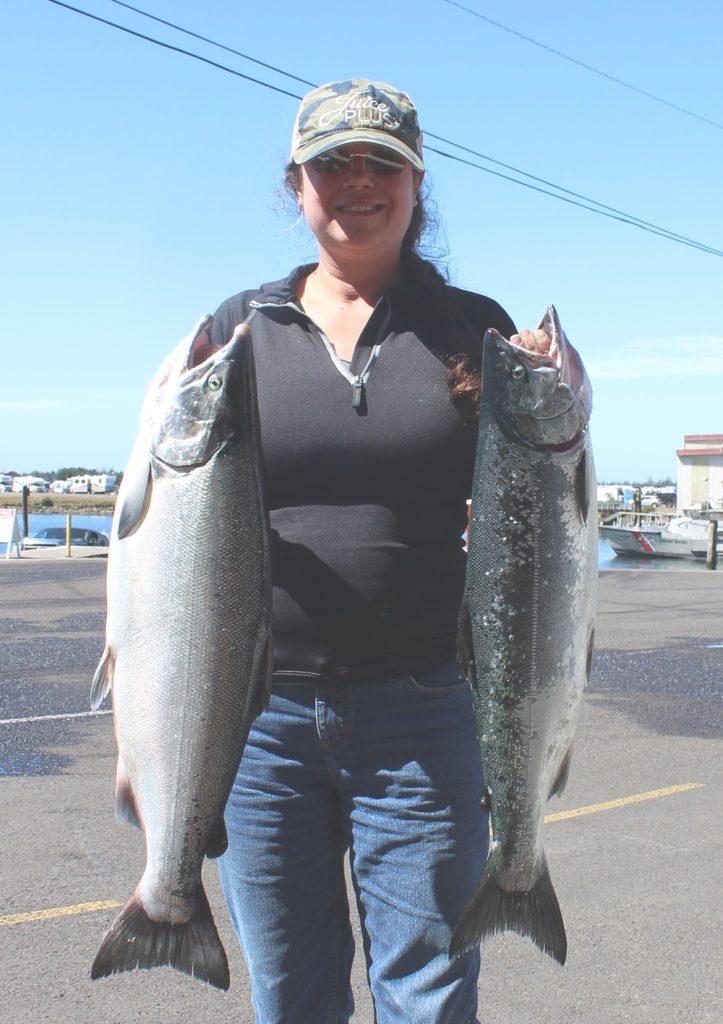 Salmon Fishing at Winchester Bay 